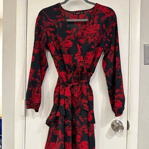UGUEST Tie Waist Floral Dress [M]